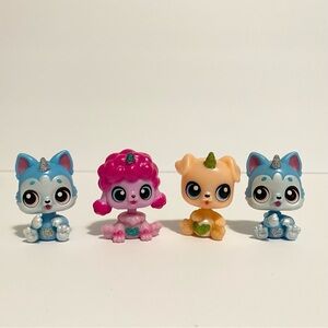 Zuru Rainbocorns Pocket Puppycorns Bobble Head Figures Small Girl Toys Mystery